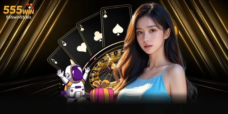 Hình ảnh giao diện website bắt mắt của Giới thiệu 555WIN